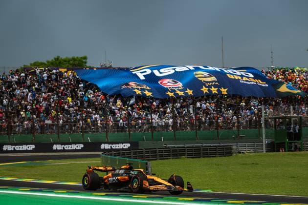 FORMULA 1 LENOVO GRANDE PREMIO DE SAO PAULO 2024 01 11 2024, Autodromo Jose Carlos Pace, Interlagos, FORMULA 1 LENOVO GRANDE PREMIO DE SAO PAULO 2024 , in the picture Oscar Piastri AUS , McLaren F1 Team nordphotoxGmbHx xBratic nph00250