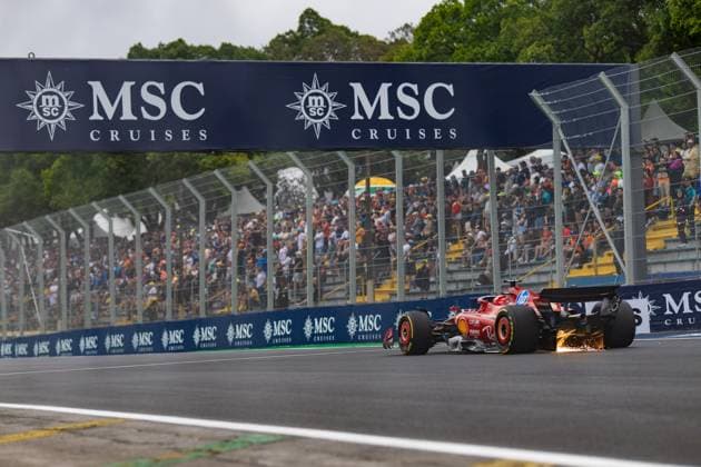 FORMULA 1 LENOVO GRANDE PREMIO DE SAO PAULO 2024 01 11 2024, Autodromo Jose Carlos Pace, Interlagos, FORMULA 1 LENOVO GRANDE PREMIO DE SAO PAULO 2024 , in the picture Charles Leclerc MCO , Scuderia Ferrari HP nordphotoxGmbHx xBratic nph00250