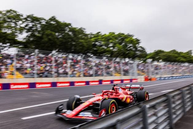FORMULA 1 LENOVO GRANDE PREMIO DE SAO PAULO 2024 01 11 2024, Autodromo Jose Carlos Pace, Interlagos, FORMULA 1 LENOVO GRANDE PREMIO DE SAO PAULO 2024 , in the picture Charles Leclerc MCO , Scuderia Ferrari HP nordphotoxGmbHx xBratic nph00250