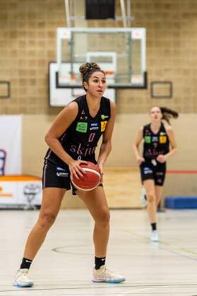 Taya Corosdale Saarlouis Royals,No 00 DEU, Leverkusen, 01 11 2024 Basketball, Toyota 1 Womens Basketball Bundesliga, Season 2024 2025, 6 Matchday, Wings Leverkusen Saarlouis Royals Werner Heisenberg Halle NRW Germany
