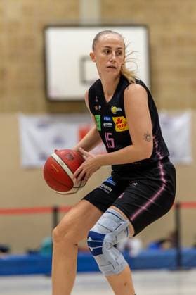 Monika Jasnowska Saarlouis Royals,No 15 DEU, Leverkusen, 01 11 2024 Basketball, Toyota 1 Womens Basketball Bundesliga, Season 2024 2025, 6 Matchday, Wings Leverkusen Saarlouis Royals Werner Heisenberg Halle NRW Germany