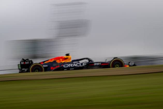 SAO PAULO, BRAZIL: Max Verstappen, racing for the Red Bull Racing team during the 2024 Formula 1 Sao Paulo Grand Prix at the Interlagos Circuit in Sao Paulo, Brazil