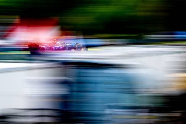 SAO PAULO, BRAZIL: Pierre Gasly, racing for the Alpine team during the 2024 Formula 1 Sao Paulo Grand Prix at the Interlagos Circuit in Sao Paulo, Brazil