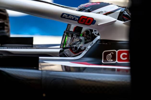 SAO PAULO, BRAZIL: Oliver Bearman, racing for the Haas F1 team during the 2024 Formula 1 Sao Paulo Grand Prix at the Interlagos Circuit in Sao Paulo, Brazil