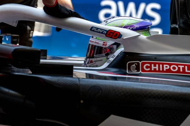 SAO PAULO, BRAZIL: Nico Hulkenberg, racing for the Haas F1 team during the 2024 Formula 1 Sao Paulo Grand Prix at the Interlagos Circuit in Sao Paulo, Brazil