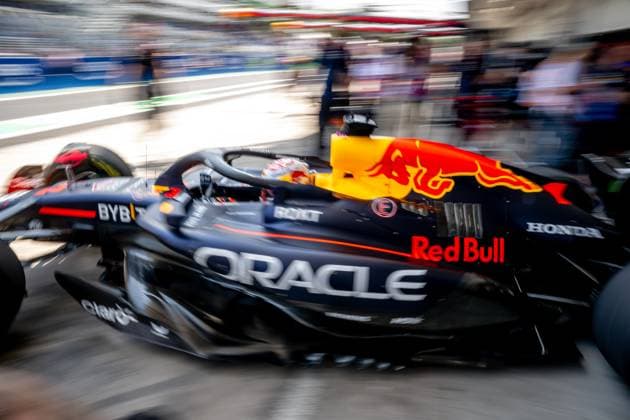 SAO PAULO, BRAZIL: Sergio Perez, racing for the Red Bull Racing team during the 2024 Formula 1 Sao Paulo Grand Prix at the Interlagos Circuit in Sao Paulo, Brazil