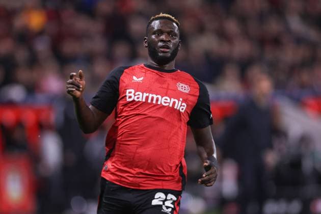 01 11 2024, Football, Season 2024 2025, 1 Bundesliga, Matchday 9, Bayer 04 Leverkusen VfB Stuttgart, Victor Boniface Bayer 04 Leverkusen , Leverkusen BayArena NRW Germany xRHR PHOTO DEx Copyright: DennisxEwert RHR-FOTOx RHR-FOTO DE