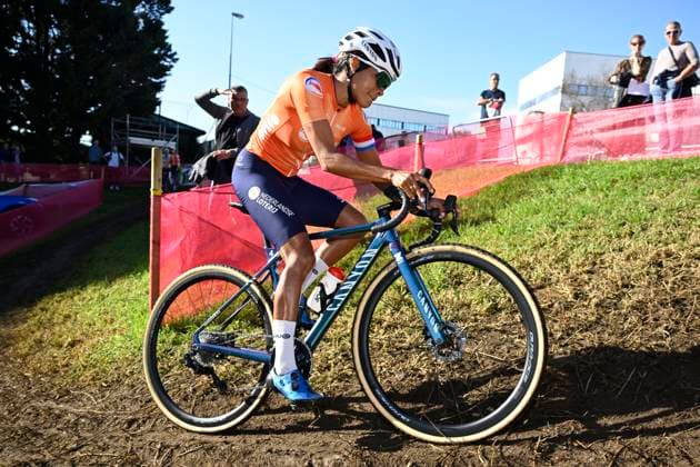 2024 UEC Cyclo-Cross EC - Media Activities PONTEVEDRA, SPAIN - NOVEMBER 02 : ALVARADO Ceylin del Carmen of Netherlands pictured during a training session prior to the 2024 UEC Cyclo-Cross European Championships on November 02, 2024 in Pontevedra, Spain, 02 11 2024 Pontevedra Spain  Copyright: xNicoxVereeckenx