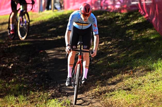 2024 UEC Cyclo-Cross EC - Media Activities PONTEVEDRA, SPAIN - NOVEMBER 02 : pictured during a training session prior to the 2024 UEC Cyclo-Cross European Championships on November 02, 2024 in Pontevedra, Spain, 02 11 2024 Pontevedra Spain  Copyright: xNicoxVereeckenx