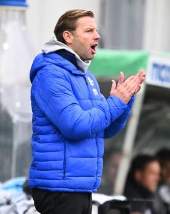 02 11 2024 Soccer Season 2024 2025 2 Soccer Bundesliga 11 Matchday SpVgg Greuther Fürth Kleeblatt SV Darmstadt 98 SVD Lilien Sportfoto Zink xwoxzix DFL regulations prohibit any use of photographs as image sequences and or quasi video only for editorial use Florian Kohfeldt Trainer SV Darmstadt 98 D98 SV98