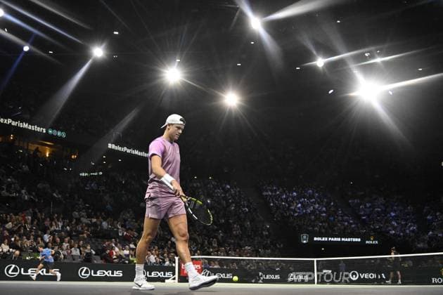Tennis : Rolex Paris Masters 2024 - Holger Rune -Danemark Tennis : Rolex Paris Masters 2024 - Paris - 02 11 2024 ChrysleneCaillaud Panoramic 