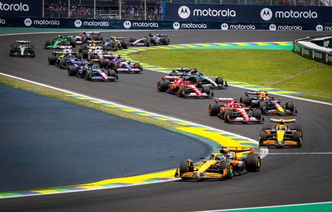Corrida Sprint e classificação GP F1 SP SÃO PAULO, SP - 02.11.2024: CORRIDA SPRINT E CLASSIFICAÇÃO GP F1 SP - This Friday (01) at the Interlagos racetrack, in the south of the capital of São Paulo, the first day of training for the 2024 Lenovo Formula 1 São Paulo Grand Prix will take place. (Photo: Aloisio Mauricio Fotoarena) x2644329x  AloisioxMauricio