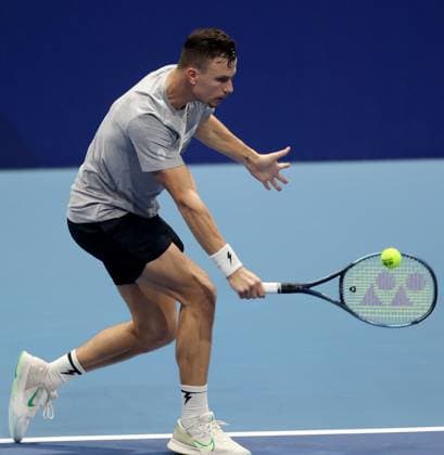 02.11.2024 Belgrade(Serbia) Belgrade Open ATP, Tennis Herren Series men s singles Marton Fucsovics Hungary :