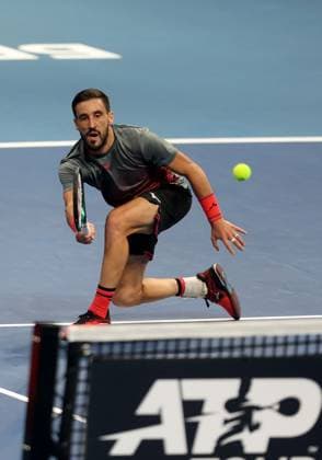 02.11.2024 Belgrade(Serbia) Belgrade Open ATP, Tennis Herren Series men s singles Damir Dzumhur Bosnia and Herzegovina :