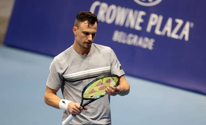 02.11.2024 Belgrade(Serbia) Belgrade Open ATP, Tennis Herren Series men s singles Marton Fucsovics Hungary :