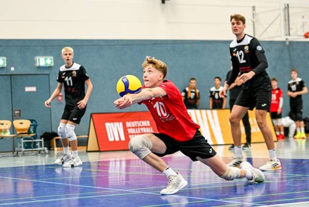 Volleyball 2 BL VC Juniors Frankfurt FC Schüttorf 09 02 11 24, Backhaus, Joris Juniors ,