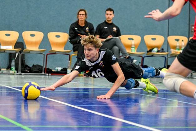 Volleyball 2 BL VC Juniors Frankfurt FC Schüttorf 09 02 11 24, Röhrs, Hannes Ulrich Juniors ,