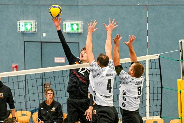Volleyball, VC Juniors Frankfurt - FC Schüttorf