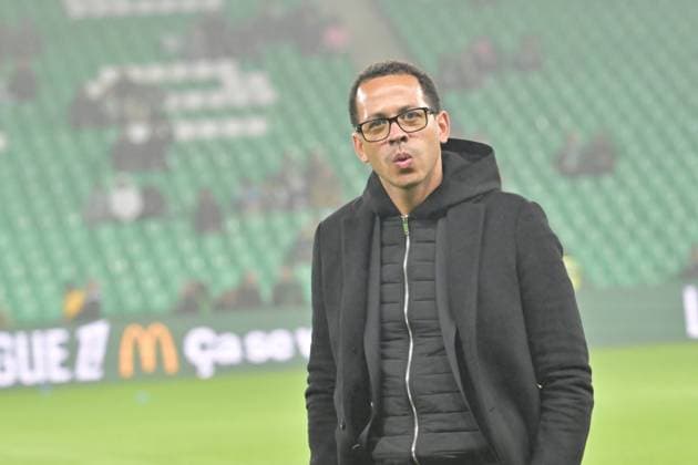 Liam Rosenior (strasbourg) FOOTBALL : AS Saint-Etienne vs RC Strasbourg - Ligue 1 McDonald s - 02 11 2024 FredericChambert Panoramic 