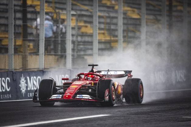 16 LECLERC Charles (mco), Scuderia Ferrari SF-24, action during the Formula 1 Grande Premio de Sao Paulo 2024, 21th round of the 2024 Formula One World Championship, WM, Weltmeisterschaft from November 1 to 3, 2024 on the Interlagos Circuit, in Sao Paulo, Brazil - F1 - SAO PAULO GRAND PRIX 2024 DPPI Panoramic  241103_R21_BRASILE_DP_XB3_3344