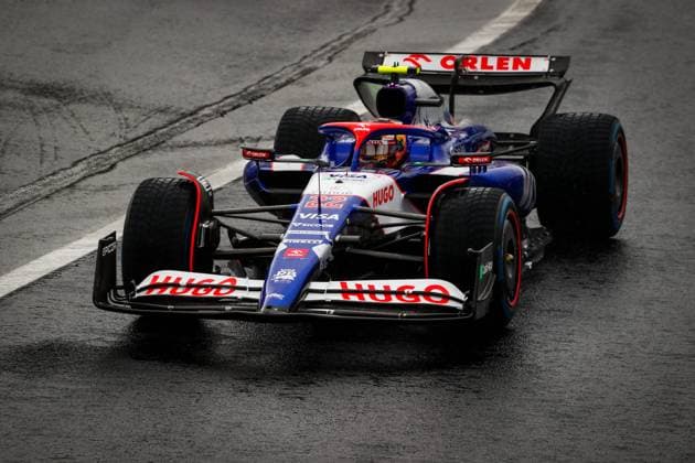 Treino classificatório GP F1 Lenovo SP SÃO PAULO, SP - 03.11.2024: TREINO CLASSIFICATÓRIO GP F1 LENOVO SP - It takes place this Sunday (03) at the Interlagos racetrack, in the south of the capital of São Paulo, after being postponed due to the heavy rain that fell this Saturday (02), the qualifying training for the Formula 1 Lenovo Grand Prix of São Paulo 2024. In the photo, the pilot, Yuki Tsunoda 22, VISA CASH APP RB F1. (Photo: Aloisio Mauricio Fotoarena) x2644975x  AloisioxMauricio