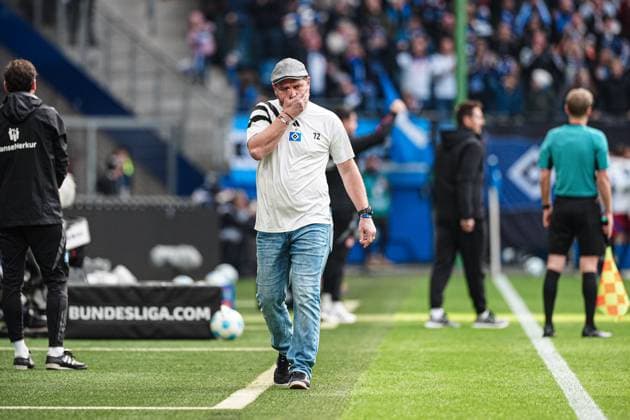 Steffen Baumgart Hambuger SV, Coach GER, Hamburger SV vs 1 FC Nuernberg, Football, 2 Bundesliga, Matchday 11, Season 2024 2025, 03 11 2024 DFL REGULATIONS PROHIBIT ANY USE OF PHOTOGRAPHS AS IMAGE SEQUENCES AND OR QUASI VIDEO GER, Hamburger SV vs 1 FC Nuernberg, Football, 2 Bundesliga, Matchday 11, Season 2024 2025, 03 11 2024 Hamburg Copyright: xEibner-Pressefoto MarcelxvonxFehrnx EP_MFN