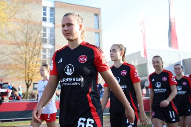 03 11 2024 Soccer Season 2024 2025 2 Women Soccer Bundesliga 09 Matchday 1 FC Nürnberg FCN Club Clubfrauen SC Freiburg II Sportfoto Zink DC DaEn xdcxdex Meret Günster Guenster 66, 1 FC Nürnberg FCN