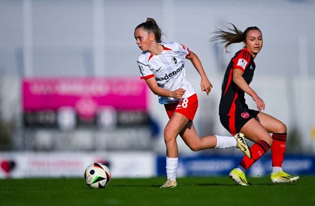 Mia Scholle SC Freiburg II in action, 2 Frauen Bundesliga, 1 FC Nuernberg vs SC Freiburg II, Sportpark Valznerweiher on November 03, 2024 in Nuremberg, Germany Photo by Silas Schueller DeFodi Images Mia Scholle SC Freiburg II controls the ball, 2 Frauen Bundesliga, 1 FC Nuernberg vs SC Freiburg II, Sportpark Valznerweiher on November 3, 2024 in Nuremberg, Germany Photo by Silas Schueller DeFodi Images not used in POL SRB CRO FRA GBR NED ITA USA Defodi 121 121 FCNSCF 20241103 195 Defodi-121 not used in POL SRB CRO FRA GBR NED ITA USA