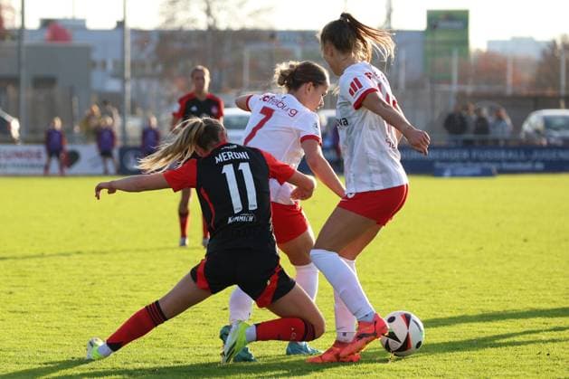 03 11 2024 Soccer Season 2024 2025 2 Women Soccer Bundesliga 09 Matchday 1 FC Nürnberg FCN Club Clubfrauen SC Freiburg II Sportfoto Zink DC DaEn xdcxdex Lara Meroni 11, 1 FC Nürnberg FCN , Jule Bianchi 7, SC Freiburg II , Annalena Heck 16, SC Freiburg II