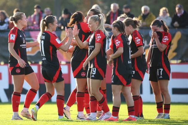 03 11 2024 Soccer Season 2024 2025 2 Women Soccer Bundesliga 09 Matchday 1 FC Nürnberg FCN Club Clubfrauen SC Freiburg II Sportfoto Zink DC DaEn xdcxdex