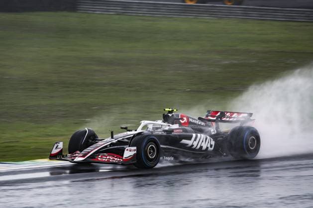 27 HULKENBERG Nico (ger), Haas F1 Team VF-24 Ferrari, action during the Formula 1 Grande Premio de Sao Paulo 2024, 21th round of the 2024 Formula One World Championship, WM, Weltmeisterschaft from November 1 to 3, 2024 on the Interlagos Circuit, in Sao Paulo, Brazil - F1 - SAO PAULO GRAND PRIX 2024 DPPI Panoramic  241103_R21_BRASILE_DP_FGDN0247