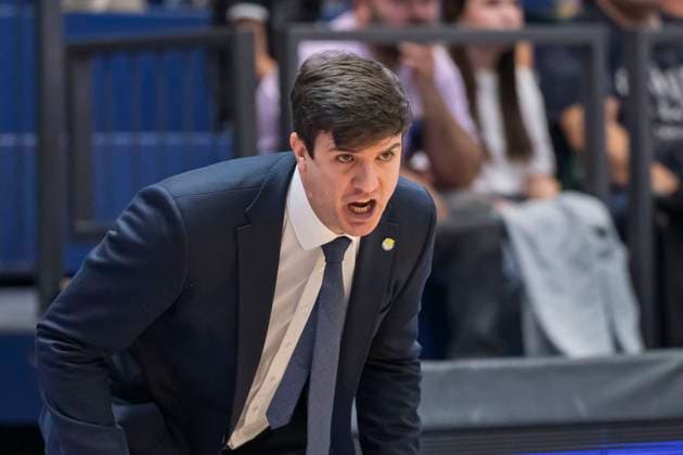 Pedro Calles Oldenburg, Head Coach , Syntainics MBC vs EWE Baskets Oldenburg, Basketball, Men, Bundesliga, Season 2024 25, 7 Matchday, 03 11 2024 Weissenfels Stadthalle Sachsen Anhalt Germany