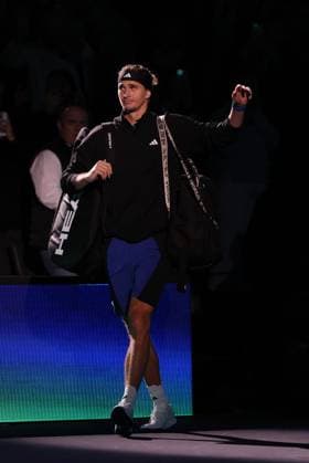 ROLEX PARIS MASTERS TENNIS 2024 Thierry Larret Maxppp. Tennis. Rolex Paris Masters. Accorhotels Arena, Paris (75), le 3 Novembre 2024. Finale : Alexander ZVEREV (GER) vs Ugo HUMBERT (FRA). Paris (75) ACCORHOTELS ARENA ILE DE FRANCE FRANCE  Copyright: xMAXPPPxThierryxLarretx TL_20241103_1005 0777793973st