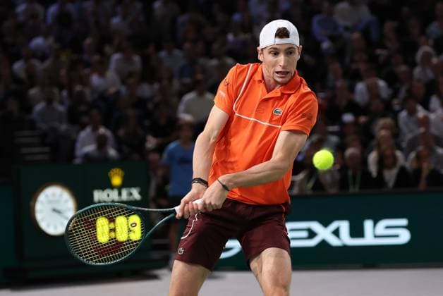 ROLEX PARIS MASTERS TENNIS 2024 Thierry Larret Maxppp. Tennis. Rolex Paris Masters. Accorhotels Arena, Paris (75), le 3 Novembre 2024. Finale : Alexander ZVEREV (GER) vs Ugo HUMBERT (FRA). Paris (75) ACCORHOTELS ARENA ILE DE FRANCE FRANCE  Copyright: xMAXPPPxThierryxLarretx TL_20241103_1013 0777794018st