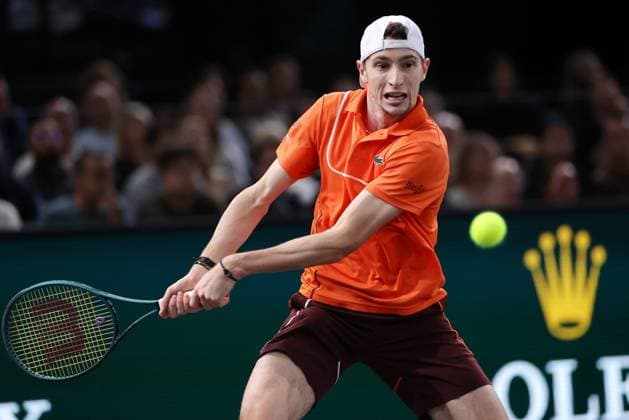 ROLEX PARIS MASTERS TENNIS 2024 Thierry Larret Maxppp. Tennis. Rolex Paris Masters. Accorhotels Arena, Paris (75), le 3 Novembre 2024. Finale : Alexander ZVEREV (GER) vs Ugo HUMBERT (FRA). Paris (75) ACCORHOTELS ARENA ILE DE FRANCE FRANCE  Copyright: xMAXPPPxThierryxLarretx TL_20241103_1016 0777794023st