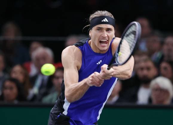 ROLEX PARIS MASTERS TENNIS 2024 Thierry Larret Maxppp. Tennis. Rolex Paris Masters. Accorhotels Arena, Paris (75), le 3 Novembre 2024. Finale : Alexander ZVEREV (GER) vs Ugo HUMBERT (FRA). Paris (75) ACCORHOTELS ARENA ILE DE FRANCE FRANCE  Copyright: xMAXPPPxThierryxLarretx TL_20241103_1023 0777794036st
