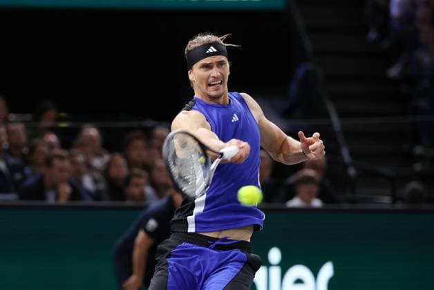 ROLEX PARIS MASTERS TENNIS 2024 Thierry Larret Maxppp. Tennis. Rolex Paris Masters. Accorhotels Arena, Paris (75), le 3 Novembre 2024. Finale : Alexander ZVEREV (GER) vs Ugo HUMBERT (FRA). Paris (75) ACCORHOTELS ARENA ILE DE FRANCE FRANCE  Copyright: xMAXPPPxThierryxLarretx TL_20241103_1035 0777794157st