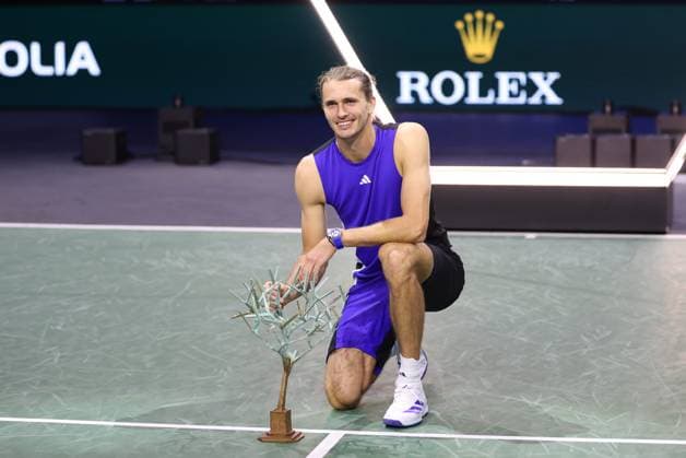 ROLEX PARIS MASTERS TENNIS 2024 Thierry Larret Maxppp. Tennis. Rolex Paris Masters. Accorhotels Arena, Paris (75), le 3 Novembre 2024. Finale : Alexander ZVEREV (GER) vs Ugo HUMBERT (FRA). Paris (75) ACCORHOTELS ARENA ILE DE FRANCE FRANCE  Copyright: xMAXPPPxThierryxLarretx TL_20241103_1056 0777794251st