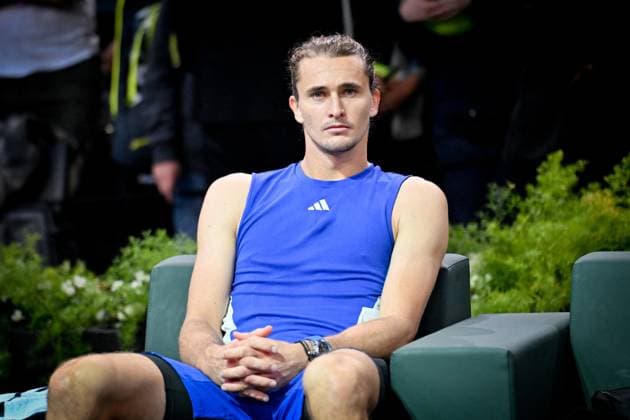 Final Of The Rolex Paris Masters German tennis player, Alexander Zverev, wins the final of the Rolex Paris Masters 2024 against Ugo Humbert, french tennis player on November 3, 2024. Photo by Tomas Stevens ABACAPRESS.COM Paris France  Copyright: xStevensxTomas ABACAx
