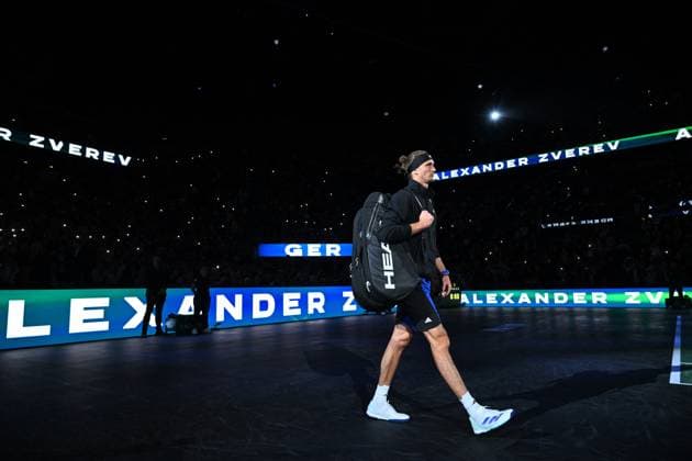 Final Of The Rolex Paris Masters Alexander Zverev (GER) wins his first Rolex Paris Masters defeating Ugo Humbert (FRA) at the 2024 Rolex Paris Masters at the Accor Arena in Paris, France, on November 3, 2024. Photo by Corinne Dubreuil ABACAPRESS.COM Paris France  Copyright: xDubreuilxCorinne ABACAx