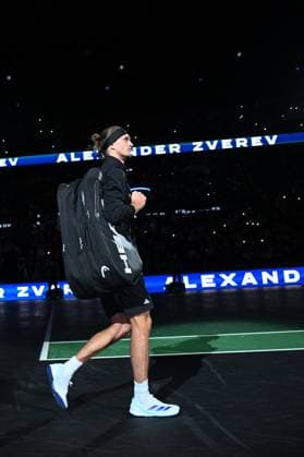 Final Of The Rolex Paris Masters Alexander Zverev (GER) wins his first Rolex Paris Masters defeating Ugo Humbert (FRA) at the 2024 Rolex Paris Masters at the Accor Arena in Paris, France, on November 3, 2024. Photo by Corinne Dubreuil ABACAPRESS.COM Paris France  Copyright: xDubreuilxCorinne ABACAx