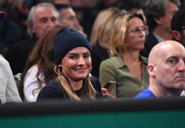 Célébrités assistent à la finale du Rolex Paris Masters remportée par Alexander Zverev contre Ugo Humbert à Paris Sophia Thomalla (compagne de A. Zverev) - Célébrités assistent à la finale du tournoi de tennis ATP, Tennis Herren Masters 1000 de Paris (Paris Rolex Master) remportée par Alexander Zverev contre Ugo Humbert à l Accor Arena - Palais Omnisports de Paris-Bercy, Paris le 3 novembre 2024. Veeren Bestimage Celebrities attend the final of the ATP Masters 1000 Paris tennis tournament (Paris Rolex Masters) won by Alexander Zverev against Ugo Humbert at Accor Arena - Palais Omnisports de Paris-Bercy, Paris on November 3, 2024. Paris France  Copyright: xVEERENx xBESTIMAGExVEERENx xBESTIMAGEx