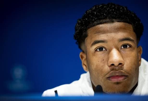 EINDHOVEN - PSV s Ryan Flamingo during a press conference, PK, Pressekonferenz prior to the Champions League match between PSV and Girona FC. ANP KOEN VAN WEEL xVIxANPxSportx xxANPxIVx 512674107 originalFilename: 512674107.jpg