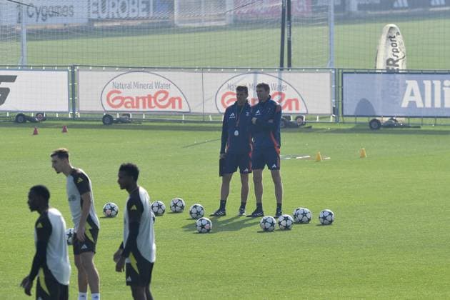 Football, CL, Juventus Turin, Training