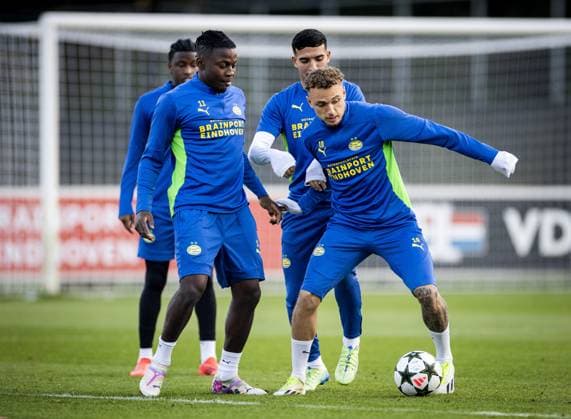 Football, CL, PSV Eindhoven, Training