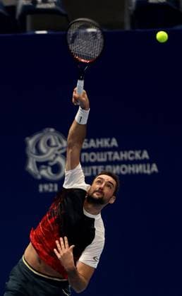 04.11.2024 Beograd(Srbija) Belgrade Open ATP, Tennis Herren Series tenis muskarci singlovi-pojedinacno men s singles Marin Cilic Hrvatska :