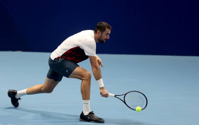 04.11.2024 Beograd(Srbija) Belgrade Open ATP, Tennis Herren Series tenis muskarci singlovi-pojedinacno men s singles Marin Cilic Hrvatska :