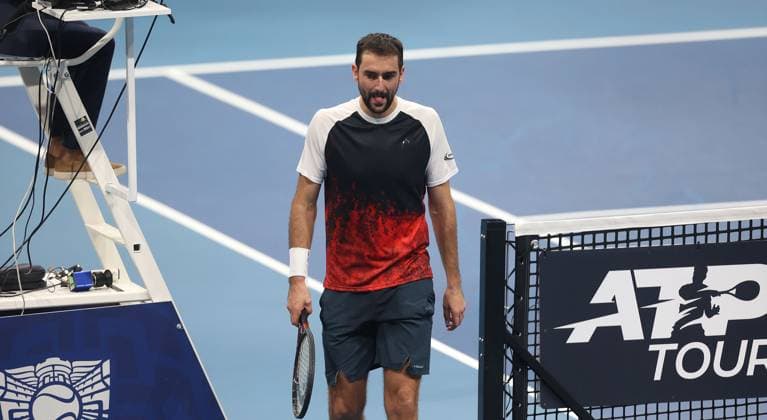 04.11.2024 Beograd(Srbija) Belgrade Open ATP, Tennis Herren Series tenis muskarci singlovi-pojedinacno men s singles Marin Cilic Hrvatska :