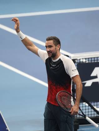 04.11.2024 Beograd(Srbija) Belgrade Open ATP, Tennis Herren Series tenis muskarci singlovi-pojedinacno men s singles Marin Cilic Hrvatska :