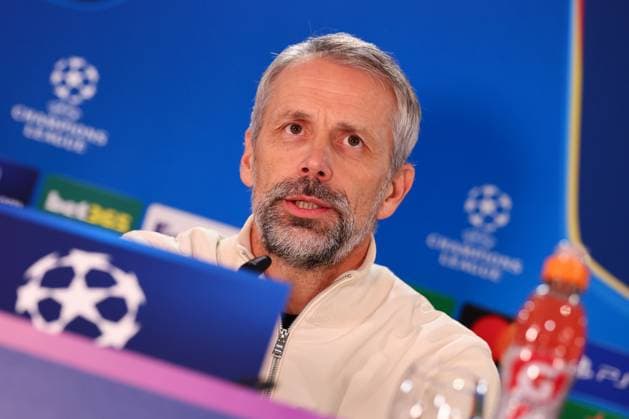 Celtic Glasgow RB Leipzig Matchday 1 Glasgow, 04 11 2024, Celtic Park, Football, UEFA Champions League, Matchday 4 , Celtic Glasgow vs RB Leipzig, Matchday 1 , In the picture Coach Marco Rose, RB Leipzig , Only editorial use Photo for editorial use only , UEFA regulations prohibit any use of photographs as image sequences and or quasi video ,